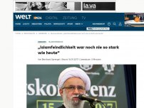 Bild zum Artikel: Islamverbände: 'Islamfeindlichkeit war noch nie so stark wie heute'