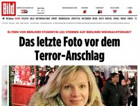 Bild zum Artikel: *** BILDplus Inhalt *** Berliner Studentin (22) - Meine Eltern starben auf dem Weihnachtsmarkt