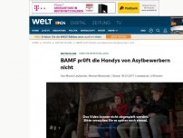 Bild zum Artikel: Identitätsfeststellung: Behörden prüfen Handys von Asylbewerbern nicht