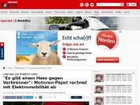 Bild zum Artikel: Interview mit Friedrich Indra - 'Es gibt einen Hass gegen Verbrenner': Motoren-Papst rechnet mit Elektromobilität ab