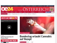 Bild zum Artikel: Bundestag erlaubt Cannabis auf Rezept