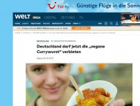 Bild zum Artikel: EU-Gesundheitskommissar: Deutschland darf jetzt die 'vegane Currywurst' verbieten