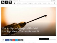 Bild zum Artikel: Pharma-Lüge aufgeflogen – BGH-Urteil bestätigt: Masern-Viren existieren nicht