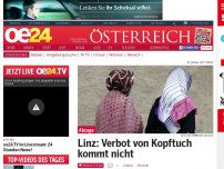 Bild zum Artikel: Linz: Verbot von Kopftuch kommt nicht