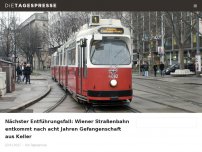 Bild zum Artikel: Nächster Entführungsfall: Wiener Straßenbahn entkommt nach acht Jahren Gefangenschaft aus Keller