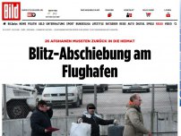 Bild zum Artikel: 45 Afghanen in die Heimat - Blitz-Abschiebung am Flughafen!