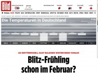 Bild zum Artikel: Bis zu 15 Grad! - Blitz-Frühling schon im Februar?