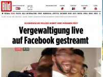 Bild zum Artikel: Drei Männer festgenommen - Vergewaltigung live auf Facebook gestreamt