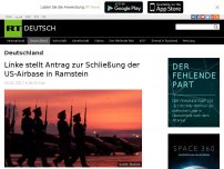 Bild zum Artikel: Linke stellt Antrag zur Schließung der US-Airbase in Ramstein