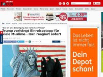 Bild zum Artikel: 'Das ist eine Beleidigung des iranischen Volkes' - Trump verhängt Einreisestopp für viele Muslime - Iran reagiert sofort