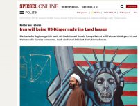 Bild zum Artikel: Konter aus Teheran: Iran will keine US-Bürger mehr ins Land lassen