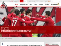 Bild zum Artikel: 1. FC Köln | Erfolgreicher Rückrundenauftakt