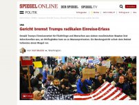 Bild zum Artikel: USA: Gericht bremst Trumps radikalen Einreise-Erlass