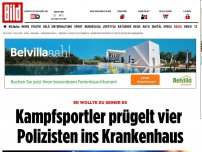 Bild zum Artikel: Er wollte zu seiner Ex - Kampfsportler schlägt vier Polizisten k.o.