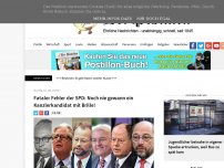 Bild zum Artikel: Fataler Fehler der SPD: Noch nie gewann ein Kanzlerkandidat mit Brille!