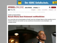 Bild zum Artikel: Debatte um Einreise-Dekret: Barack Obama lässt Statement veröffentlichen