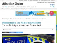 Bild zum Artikel: Messerattacke vor Kölner Schwulenbar: Täter auf freiem Fuß – keine Haftgründe