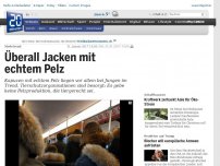 Bild zum Artikel: Modetrend: Überall Jacken mit echtem Pelz