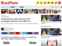 Bild zum Artikel: 22 Beweise, dass Deutsch die schrägste Sprache der Welt ist