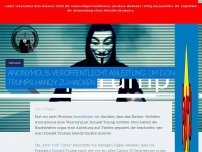 Bild zum Artikel: Anonymous veröffentlicht Anleitung, um Donald Trumps Handy zu hacken