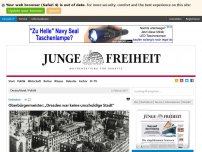 Bild zum Artikel: Oberbürgermeister: „Dresden war keine unschuldige Stadt“