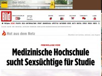 Bild zum Artikel: Freiwillige vor! - Medizinische Hochschule sucht Sexsüchtige