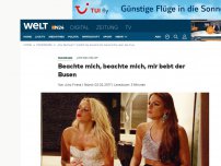 Bild zum Artikel: 'Der Bachelor': Beachte mich, beachte mich, mir bebt der Busen