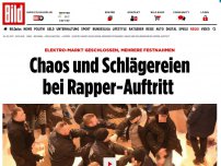 Bild zum Artikel: Bei Rapper-Auftritt - Chaos und Schlägereien in Berlin