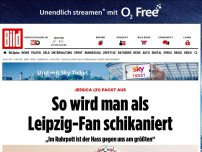 Bild zum Artikel: Jessica (21) packt aus - So wird man als Leipzig-Fan schikaniert
