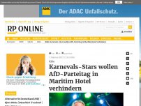 Bild zum Artikel: Köln - Karnevals-Stars wollen AfD-Parteitag in Maritim Hotel verhindern