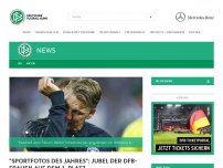 Bild zum Artikel: 'Sportfotos des Jahres': Jubel der DFB-Frauen auf dem 1. Platz