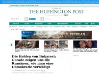 Bild zum Artikel: Die Helden von Bukarest: Gerade zeigen uns die Rumänen, wie man eine Demokratie verteidigt