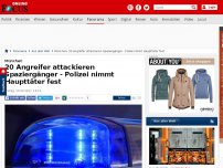 Bild zum Artikel: Fahndungserfolg in München - 20 Angreifer attackieren Spaziergänger - Polizei nimmt Haupttäter fest
