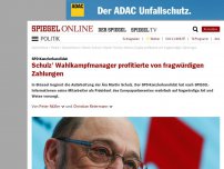 Bild zum Artikel: SPD-Kanzlerkandidat: Schulz' Wahlkampfmanager profitierte von fragwürdigen Zahlungen