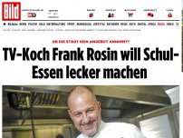 Bild zum Artikel: TV-Koch Frank Rosin - Er will Schul-Essen lecker machen 