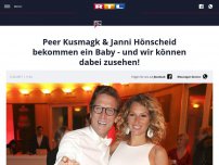 Bild zum Artikel: Nach 'Adam sucht Eva': Peer Kusmagk und Janni Hönscheid bekommen ein Baby!