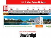 Bild zum Artikel: Noch vor der Wahl - SPD macht Parteiwerbung mit Schloss Bellevue