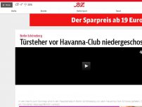 Bild zum Artikel: Vor dem Havanna-Club in Schöneberg: Türsteher niedergeschossen