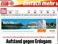 Bild zum Artikel: Auftritt in Oberhausen - Aufstand gegen Erdogans ​Propaganda-Show
