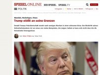 Bild zum Artikel: Skandale, Niederlagen, Chaos: Trump stößt an seine Grenzen