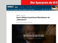 Bild zum Artikel: Niederlande: Geert Wilders bezeichnet Marokkaner als 'Abschaum'