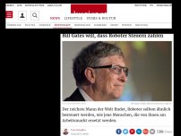 Bild zum Artikel: Bill Gates will, dass Roboter Steuern zahlen