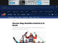 Bild zum Artikel: Hirscher Blog: Medaillen-Hattrick in St. Moritz