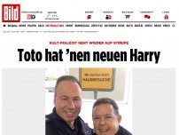 Bild zum Artikel: Kult-Polizist wieder da - Toto hat ’nen neuen Harry