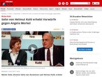 Bild zum Artikel: Walter Kohl - Sohn von Helmut Kohl erhebt Vorwürfe gegen Angela Merkel