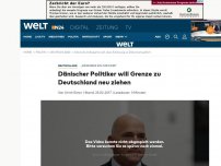 Bild zum Artikel: Eidergrenze: Dänische Rechte stellt Grenze zu Deutschland infrage