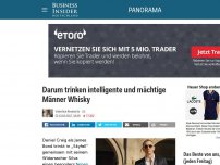 Bild zum Artikel: Darum trinken intelligente und mächtige Männer Whisky