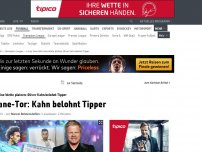 Bild zum Artikel: Geplatzte Wette: Kahn belohnt Tipp-Pechvogel