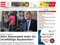 Bild zum Artikel: Kein Steuergeld mehr für straffällige Asylwerber!