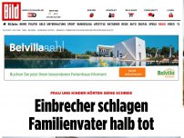 Bild zum Artikel: Kinder hörten seine Schreie - Einbrecher schlagen Familienvater fast tot